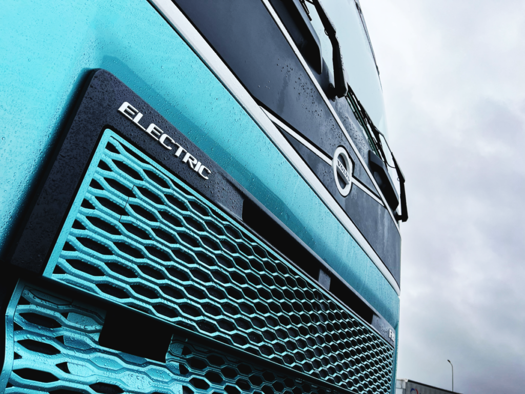 Vlantana electric-powered Volvo truck